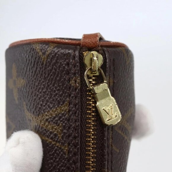 LOUIS VUITTON Monogram Papillon Pouch LV Auth - Picture 7 of 14